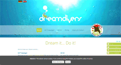 Desktop Screenshot of dreamdivers.com